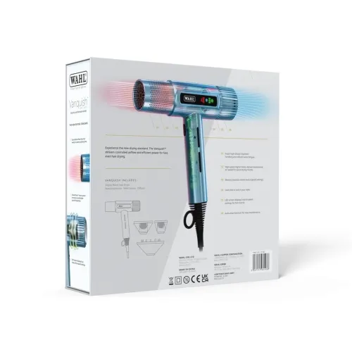 Wahl Limited Edition Cool Blue Vanquish Hair Dryer