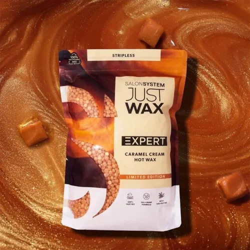 Just Wax Expert Stripless Hot Wax Caramel Cream 700g