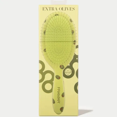 Framar Extra Dirty Detangle Brush - Extra Olives