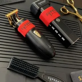 Supreme Trimmer Clipper Grips - Red