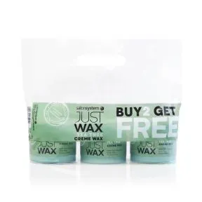 Just Wax Tea Tree Crème Wax 450g - 3 Pack