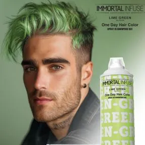 Immortal Infuse One Day Hair Color Spray Lime Green 200ml