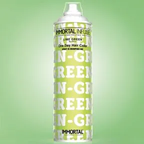 Immortal Infuse One Day Hair Color Spray Lime Green 200ml