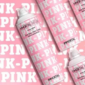 Immortal Infuse One Day Hair Color Spray Pink Mink 200ml