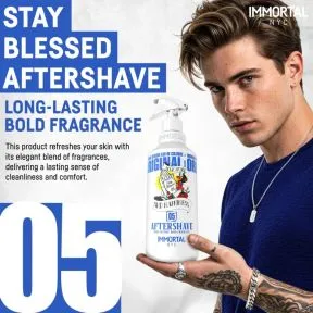 Immortal NYC Stay Blessed 05 Barber Aftershave Cologne 500ml