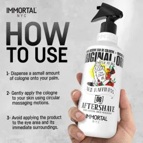 Immortal NYC Stay Blessed 06 Barber Aftershave Cologne 500ml