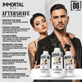 Immortal NYC Stay Blessed 06 Barber Aftershave Cologne 500ml