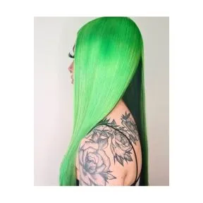 Crazy Color Semi Permanent Hair Colour Cream - Toxic UV Neon 100ml