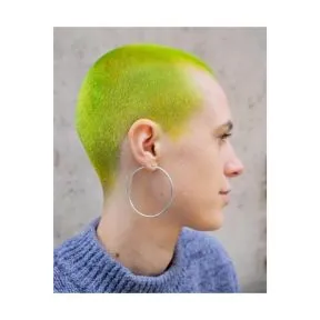 Crazy Color Semi Permanent Hair Colour Cream - Toxic UV Neon 100ml