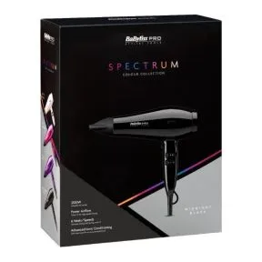 BaByliss PRO Spectrum Hair Dryer Midnight Black