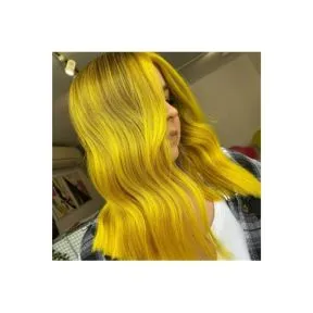 Crazy Color Semi Permanent Hair Colour Cream - Canary Yellow 100ml