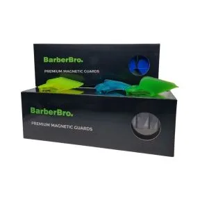 BarberBro. Premium Magnetic Guards Blue