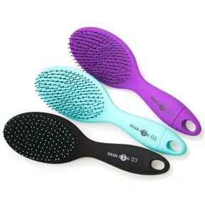 Head Jog 03 Pink Oval Paddle Brush