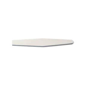 Cuccio Angle White File 100/100 Grit - 12 pack