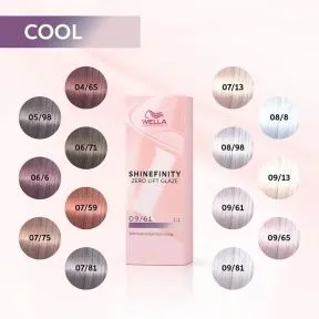 Wella Professionals Shinefinity Zero Lift Glaze 06/71 Cool Frosted Chestnut 60ml