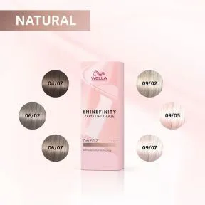 Wella Professionals Shinefinity Zero Lift Glaze 06/07 Natural Deep Walnut 60ml