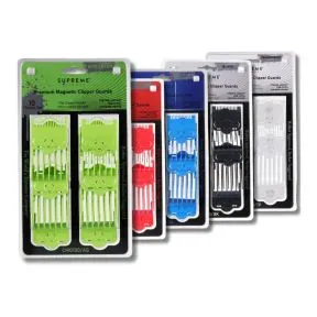 Supreme Trimmer Magnetic Guards For Clippers - Black