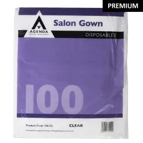 Agenda Disposables Salon Gown (Premium) 100 Pack