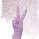 Colortrak Luminous Collection Nitrile Gloves Lilac Frost - Large