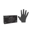 L3VEL3 Professional Nitrile Gloves Large Black - 100 Pack